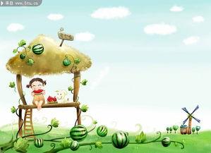 娱乐吃瓜背景图素材高清